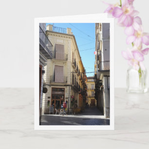 Klassische Valencianische Straße, Spanien Karte