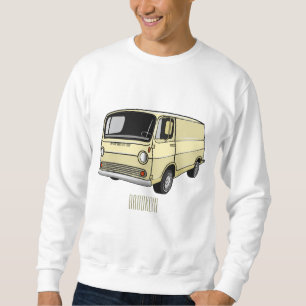 Klassische van-Cartoon-Abbildung Sweatshirt