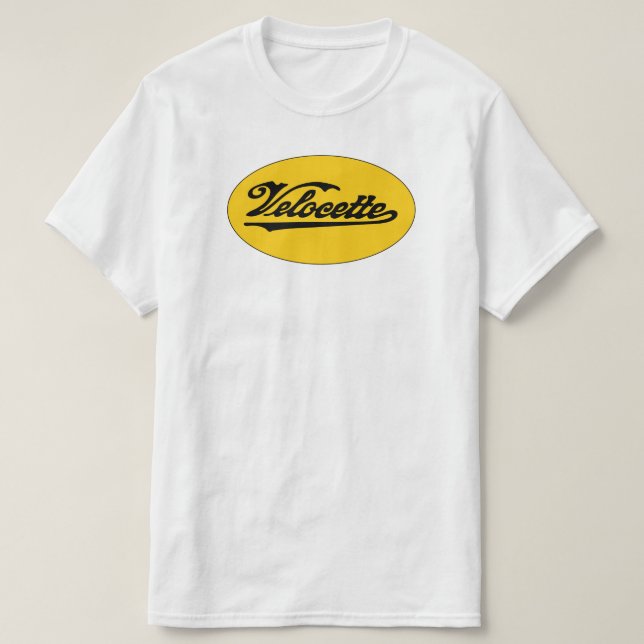 Klassische Velocette Motorräder T-Shirt (Design vorne)