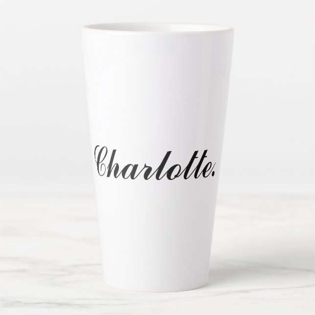 Klassische verspätete Tasse mit Ihrem Personalisie (Vorderseite)