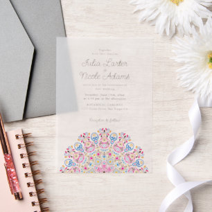 Klassische Verzierte Art Deco Stil Mandala Wedding