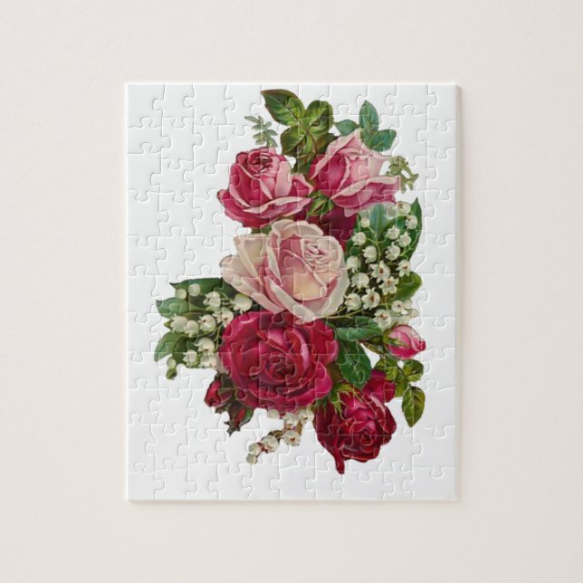 Klassische Viktorianische Rose Lily of the Valley  (Vertikal)