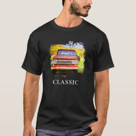 *~* Klassische Vintage antike rote Lkw T-Shirt