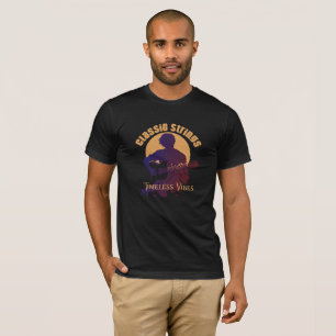 Klassische Vintage-Gitarren-T-Shirt-Kollektion T-Shirt