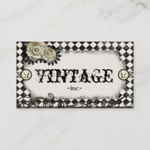 Klassische, vintage-inspirierte Visitenkarten Visitenkarte
