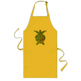Klassische Vintage Seaturtle Lange Schürze