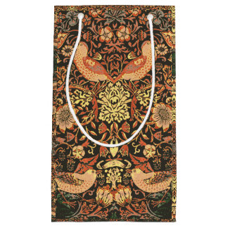 Klassische Vögel William Morris für jeden Anlass Kleine Geschenktüte