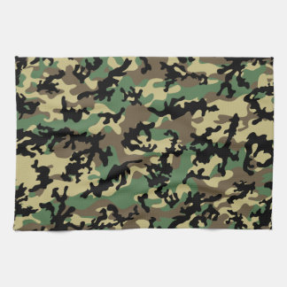 Klassische WaldCamouflage-Küchen-Tücher Küchentuch