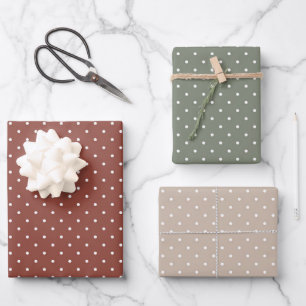 Klassische Weihnachtsdruckpapier-Blätter Geschenkpapier Set