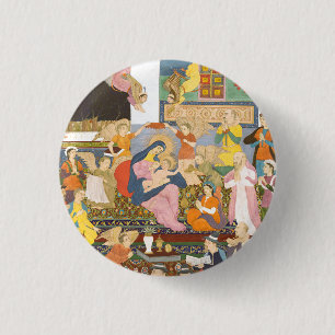 Klassische Weihnachtskrippe – Sacred Heritage Fine Button