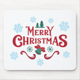 Klassische Weihnachtsmauspad Mousepad