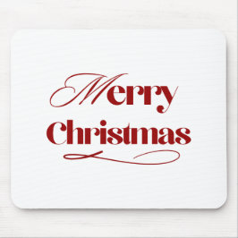 Klassische Weihnachtsmauspad Mousepad