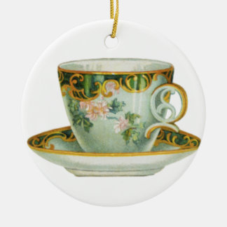 Klassische Weihnachtsschmuck-Keramik Rundgang Teac Keramik Ornament