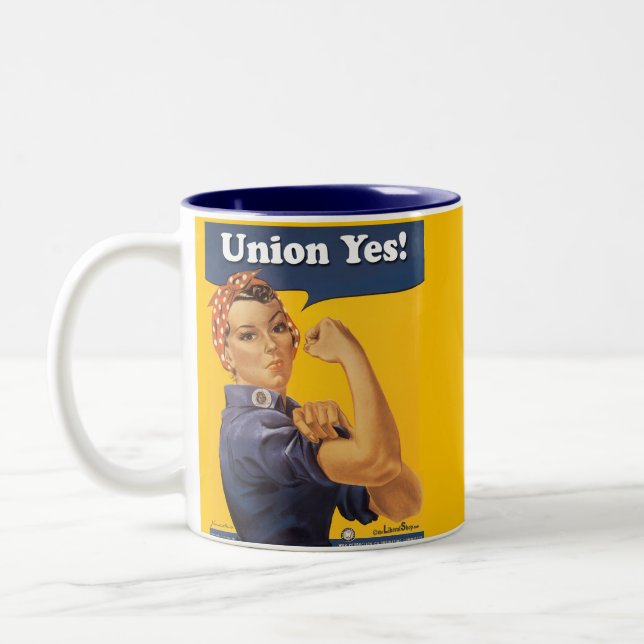 Klassische weiße Tasse (Links)