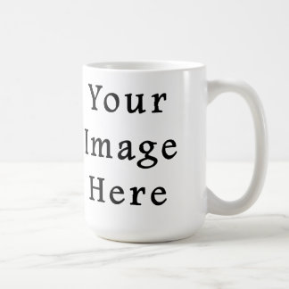 Klassische Weiße Tasse 15 Unze Cup - Maßgeschneide