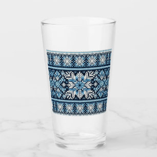 Klassische Winterschneemesse Insel/Farbwerk Glas