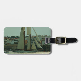 Klassische Yacht Gepäckanhänger