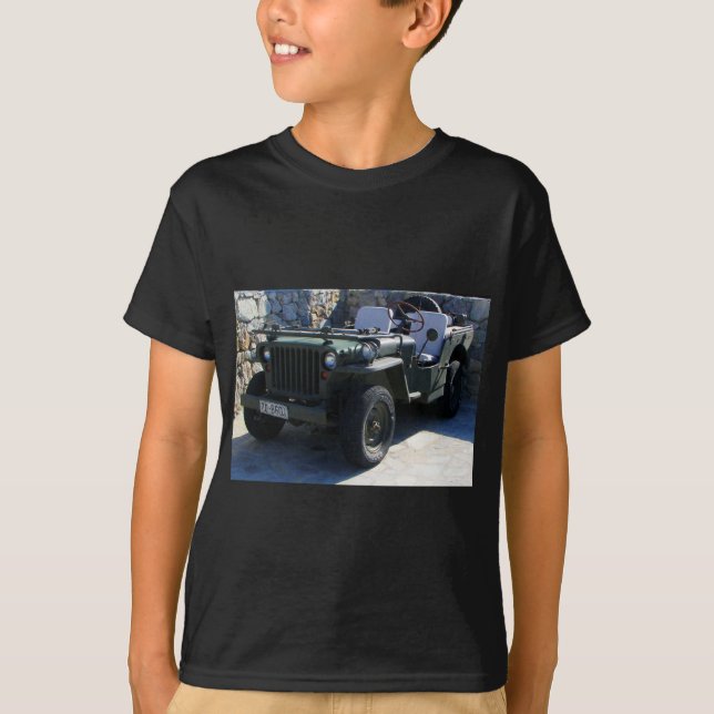 Klassischen Willys Jeep T-Shirt (Vorderseite)