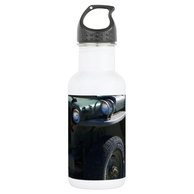 Klassischen Willys Jeep Trinkflasche (Vorderseite)