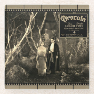 Klassischer '1931' Dracula Filmstreifen Untersetze Glasuntersetzer