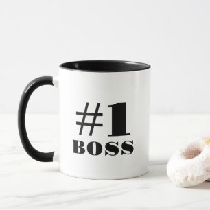 Klassischer #1 Boss Zwei-Ton-Becher Tasse