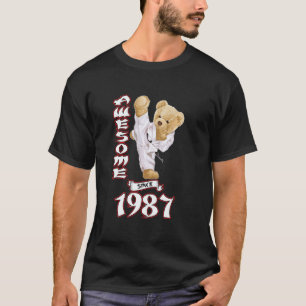 Klassischer 36. Geburtstag Männer Frauen 1987 Awes T-Shirt