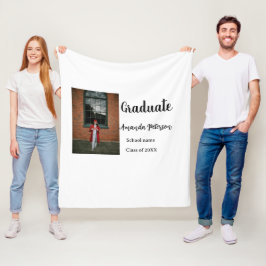 Klassischer Abschluss im Jahr 2008 Fleecedecke