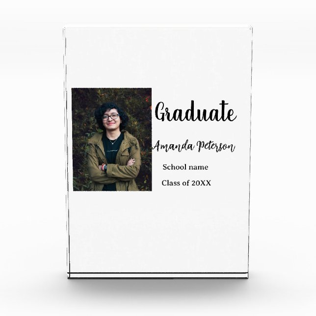 Klassischer Abschluss im Jahr 2008 Fotoblock (Vorderseite)