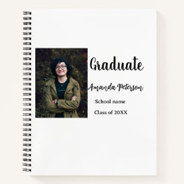 Klassischer Abschluss im Jahr 2008 Notizbuch