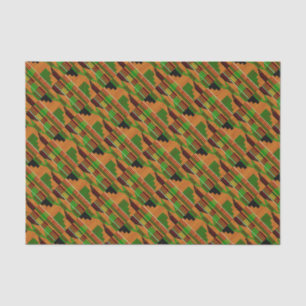Klassischer Afrikanischer Kente K01-Winkel Seidenpapier
