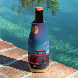 Klassischer amerikanischer Lieferwagen Flaschenkühler