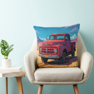 Klassischer amerikanischer Pickup  Kissen