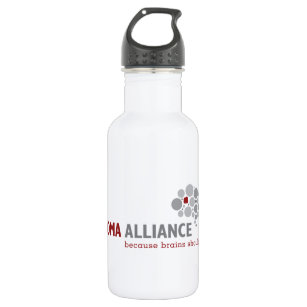 Klassischer Angioma-Alliance-Logo-Gang Edelstahlflasche