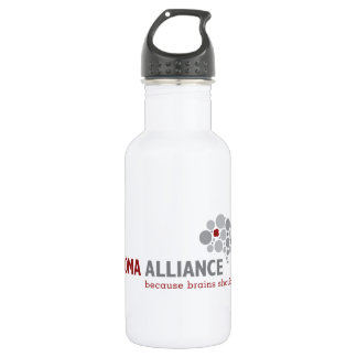 Klassischer Angioma-Alliance-Logo-Gang Edelstahlflasche