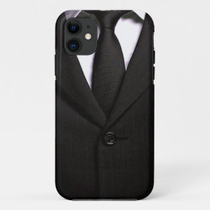 Klassischer Anzug und schwarze Krawatte Case-Mate iPhone Hülle