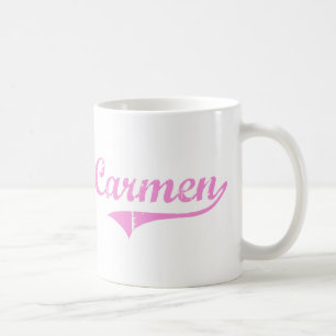 Klassischer Art-Name Carmens Kaffeetasse