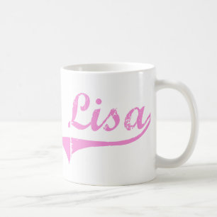 Klassischer Art-Name Lisas Kaffeetasse