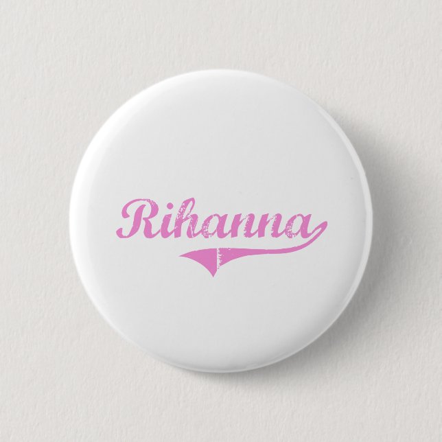 Klassischer Art-Name Rihannas Button (Vorderseite)