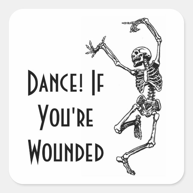 Klassischer Aufkleber D!YW (Vorderseite)