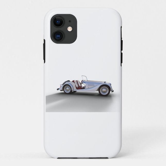 Klassischer Auto-Retro Case-Mate iPhone Hülle (Rückseite)
