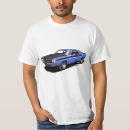 Klassischer Auto-T - Shirt des blauen