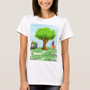 Klassischer Basic-T - Shirt