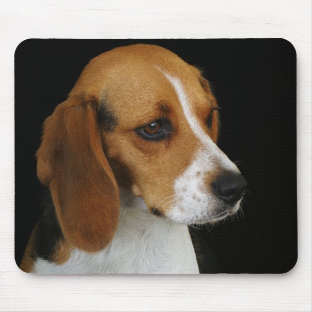 Klassischer Beagle Mousepad (Vorne)
