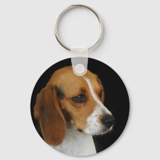 Klassischer Beagle Schlüsselanhänger