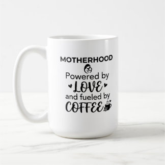 Klassischer Becher 15 oz Treibe Mama Kaffee Liebe Kaffeetasse