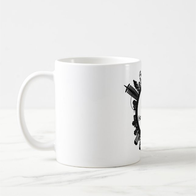 Klassischer Becher, 325 ml Kaffeetasse (Links)