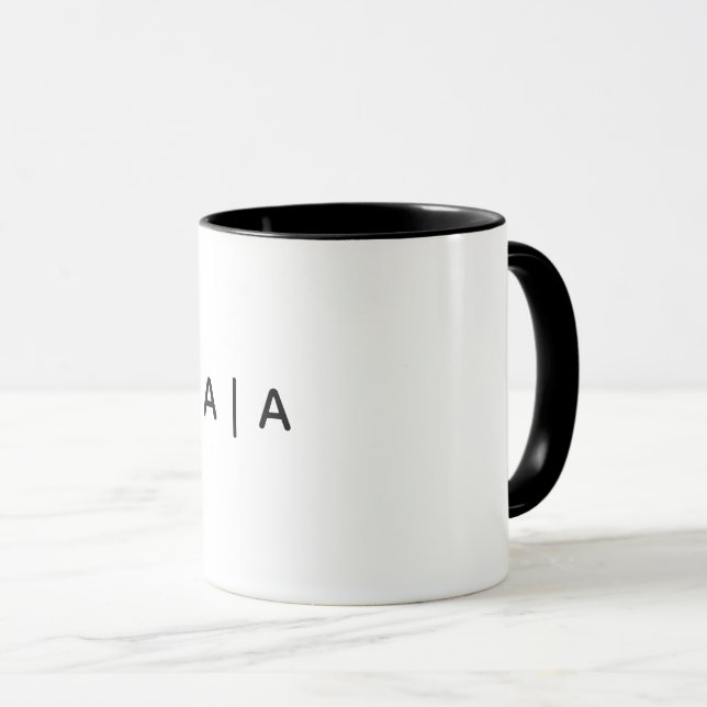 Klassischer Becher, 330 ml Tasse (VorderseiteRechts)