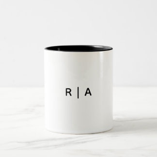 Klassischer Becher, 330 ml Zweifarbige Tasse