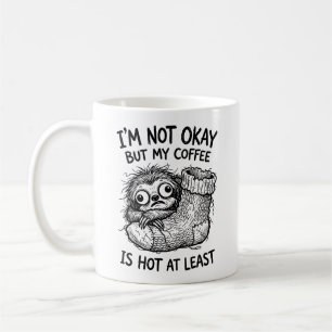 Klassischer Becher Faultier-Geschenk für Kaffeelie Kaffeetasse