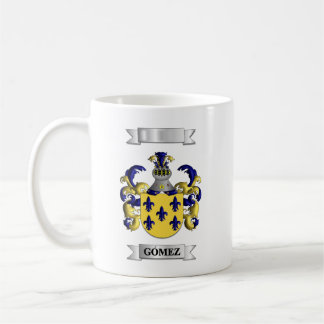 Klassischer Becher Gomez Nachname und Schild Kaffeetasse